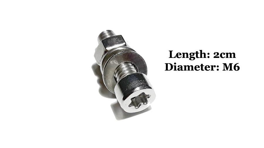 M6 Torx Bolt Set (2cm), Motorcycles, Motorcycle Accessories on Carousell