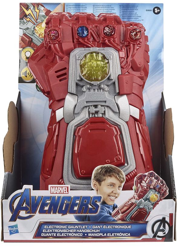 Infinite Rage Toy Marvel Avengers: Endgame Red Infinity Gauntlet Electronic Fist Roleplay ...