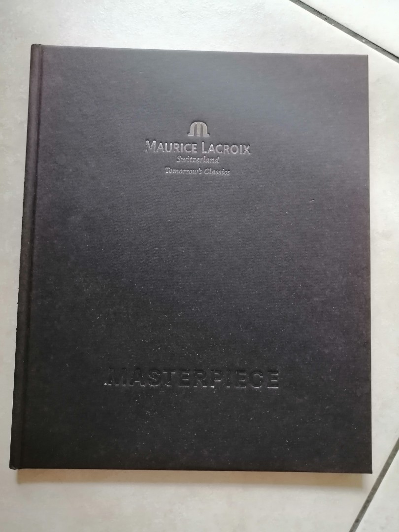 Maurice Lacroix Tomorrow s Classicp Masterpiece Collection Hobbies Toys Books Magazines Storybooks on Carousell