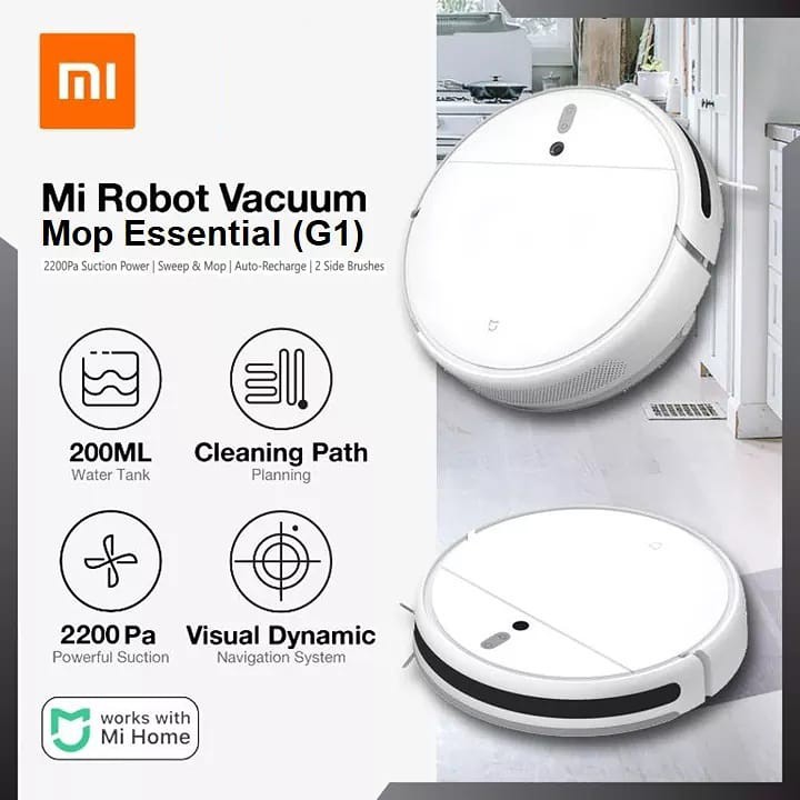 Robot mop mi essential vacuum