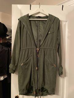 Missguided Green Utility Jacket