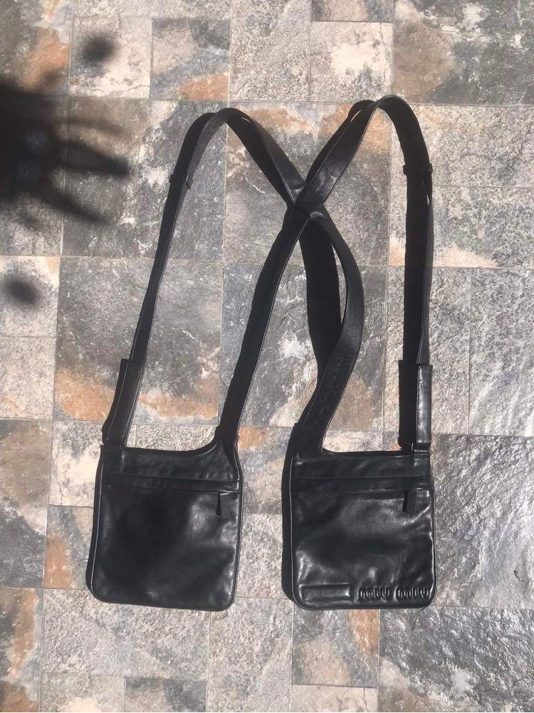 1999FW MIU MIU leather shoulder bag