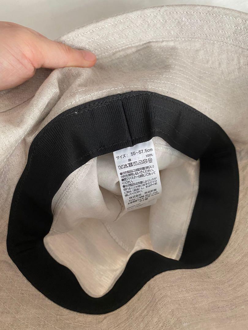 Muji Linen Fisherman Hat, Women's Fashion, Watches & Accessories, Hats
