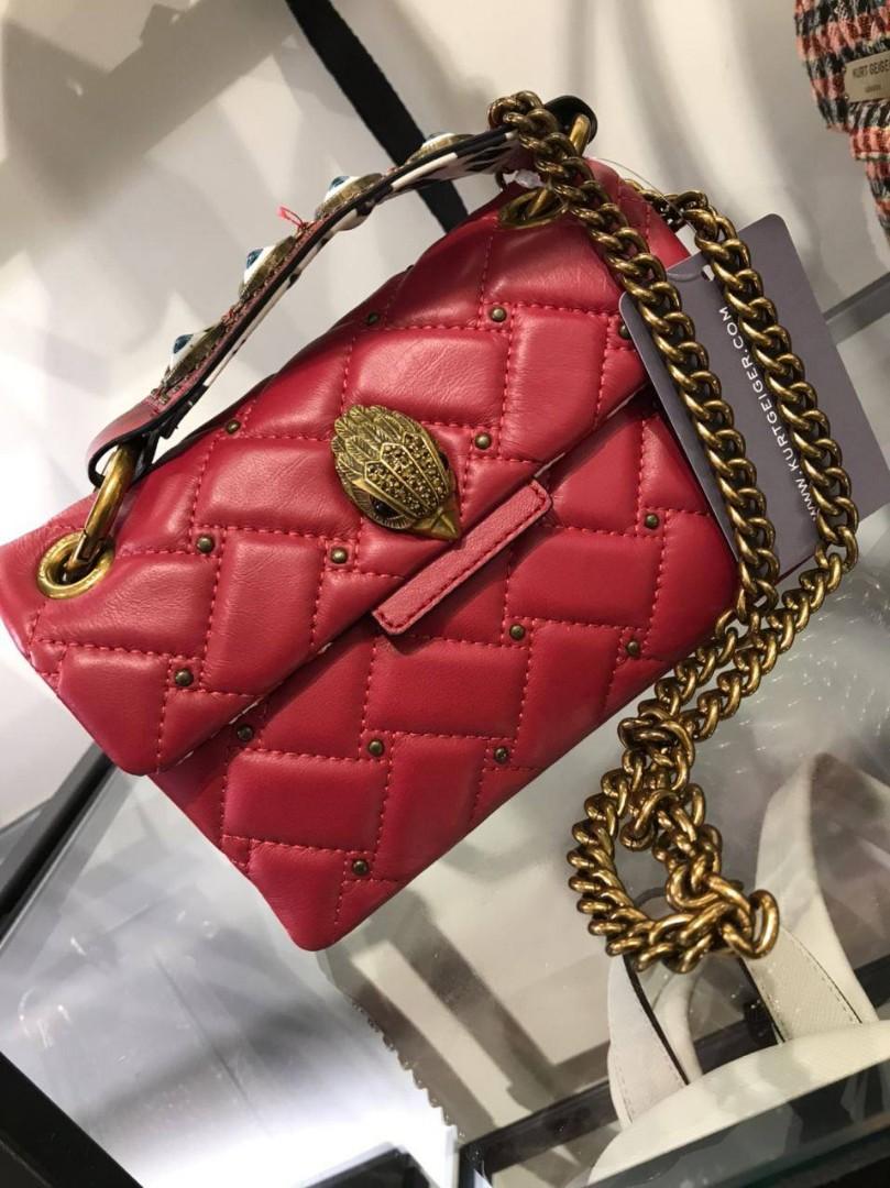 NEW Kurt Geiger Red Deep Colour