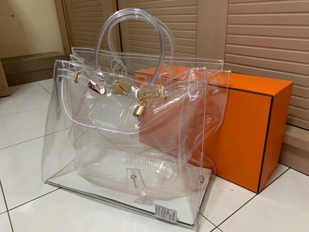New Transparent Birkin bag 37cm