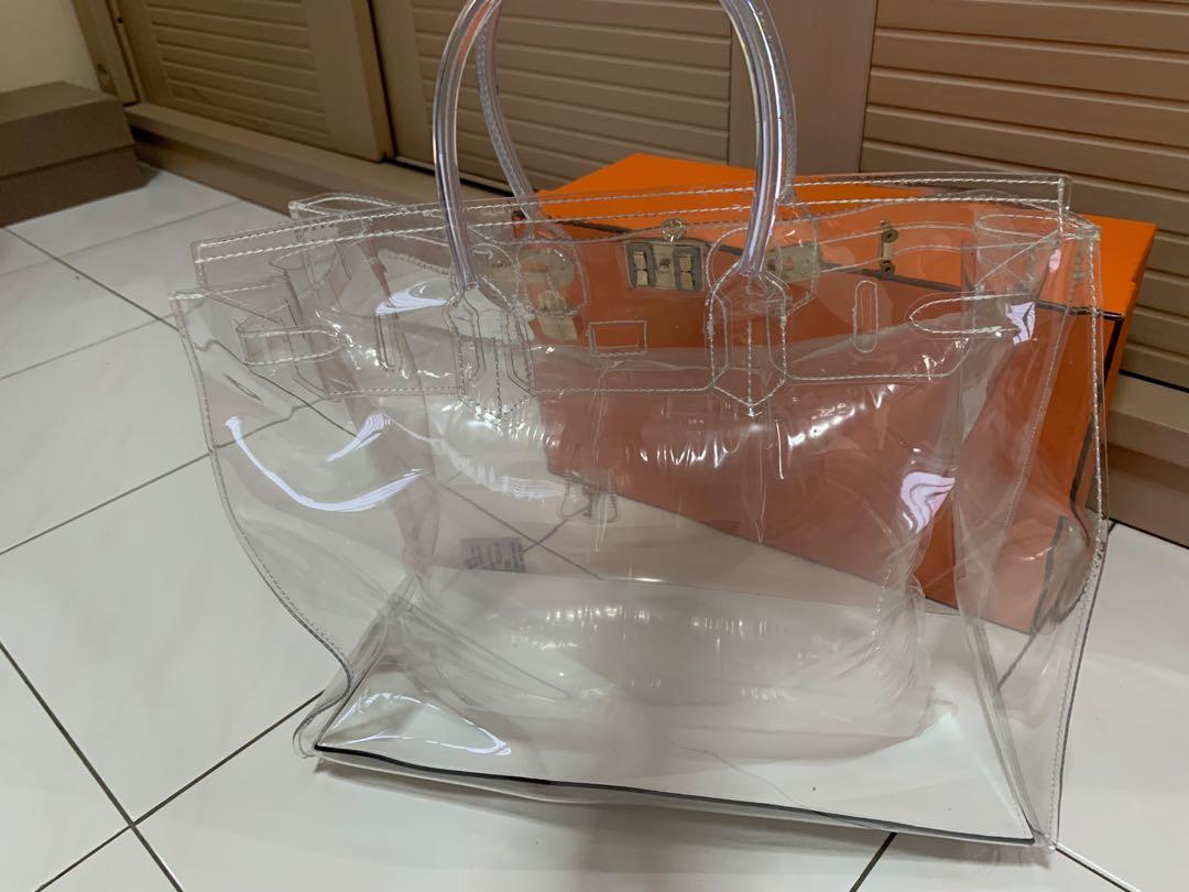 New Transparent Birkin bag 37cm