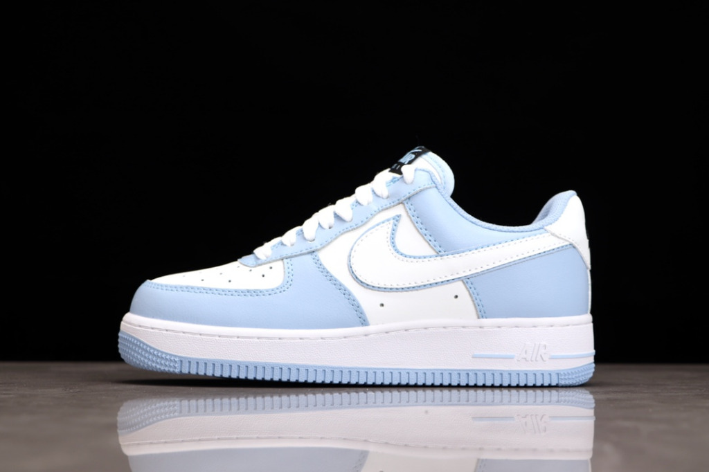 light blue nike's