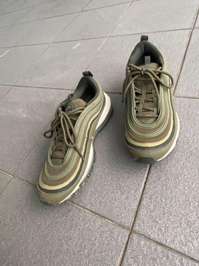 Nike 97 clearance olive green
