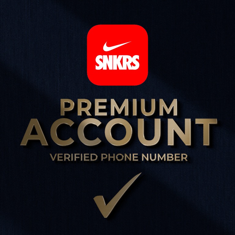 Verified snkrs clearance account