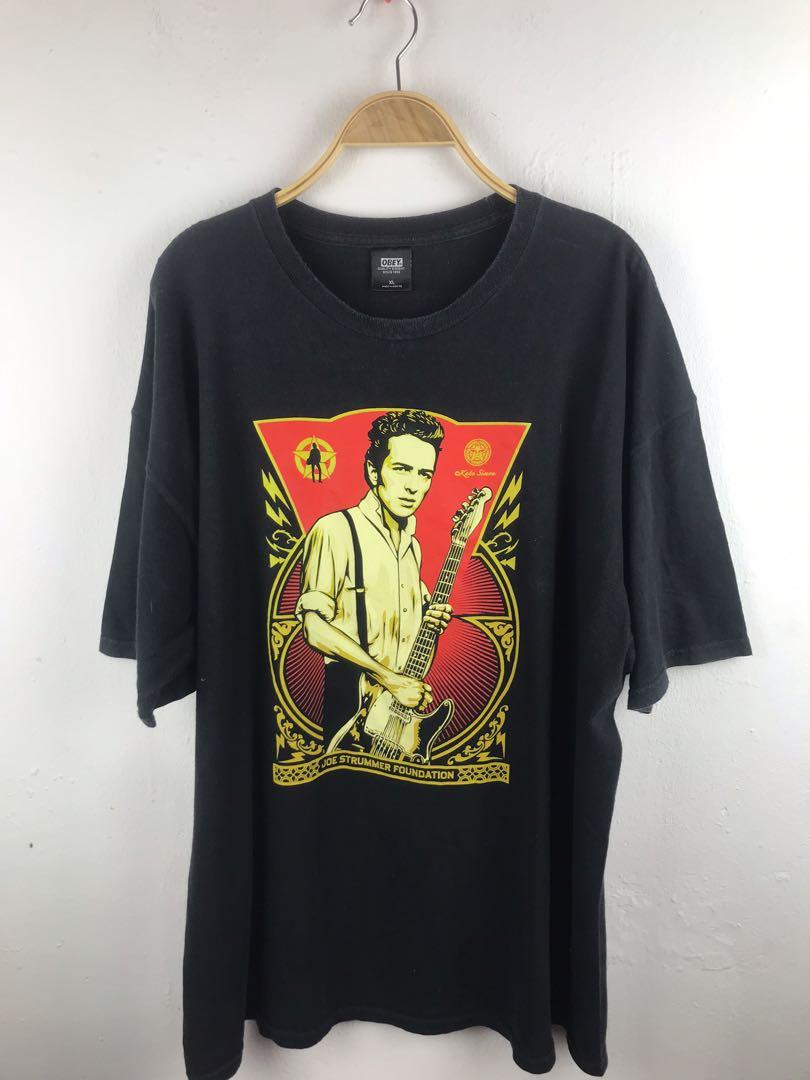 OBEY×ジョーストラマー TシャツXL THE CLASH ザ・クラッシュ