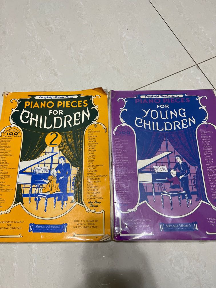 Piano Books for grade 1,2,3, Hobbies & Toys, Books & Magazines