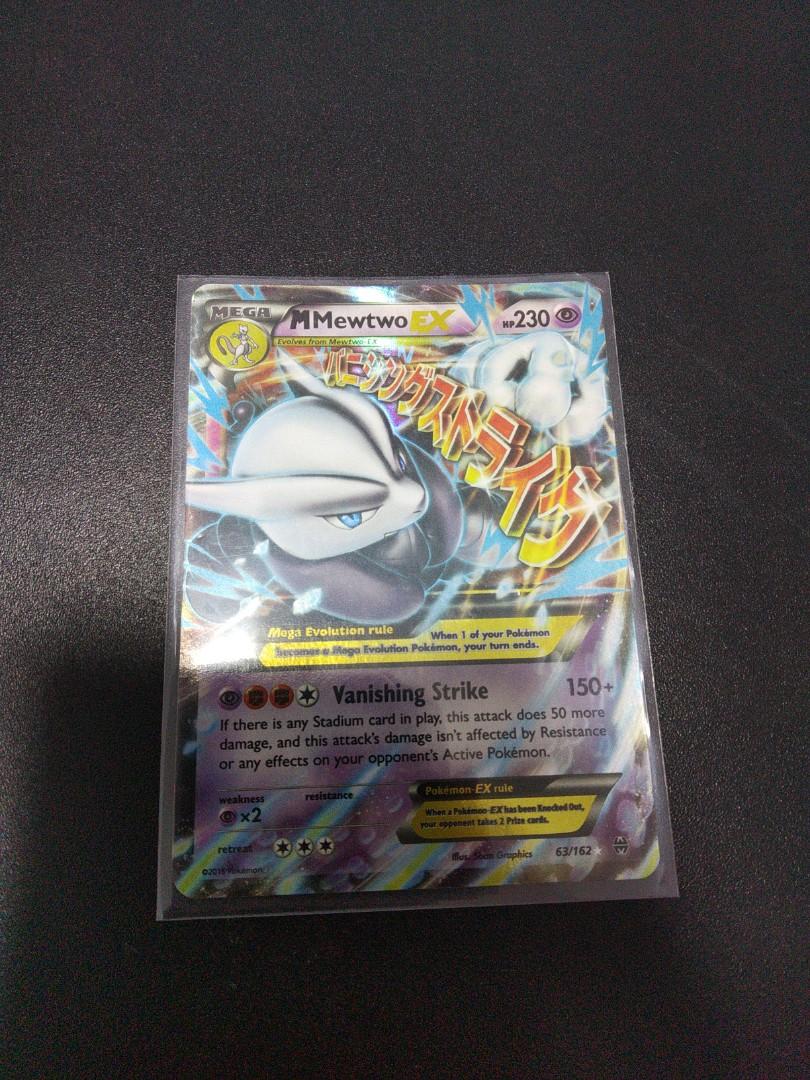  Pokemon - Mega-Mewtwo-EX (63/162) - XY Breakthrough - Holo :  Toys & Games