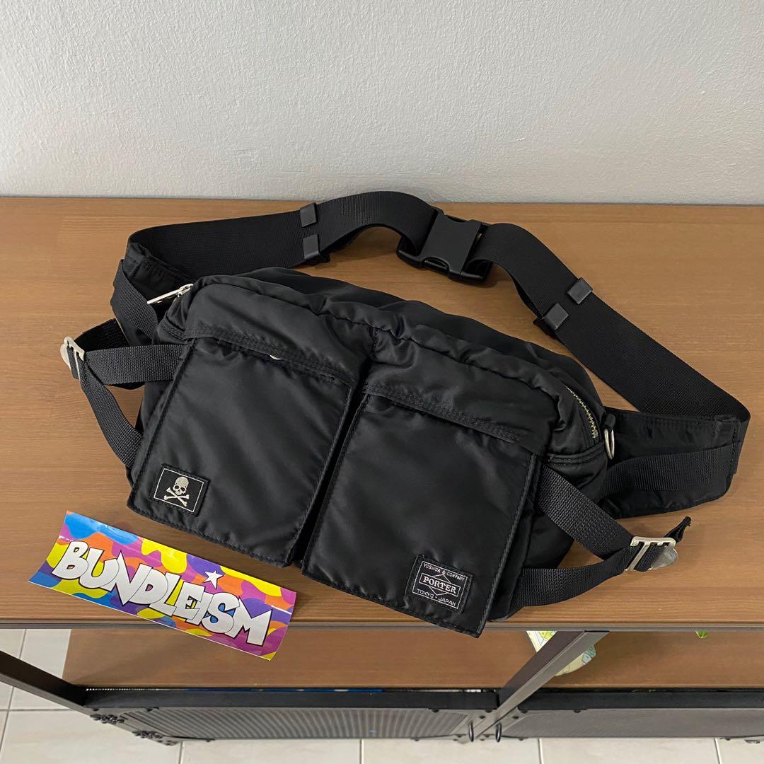 porter x mastermind 80th anniversary waist bag., Men's Fashion