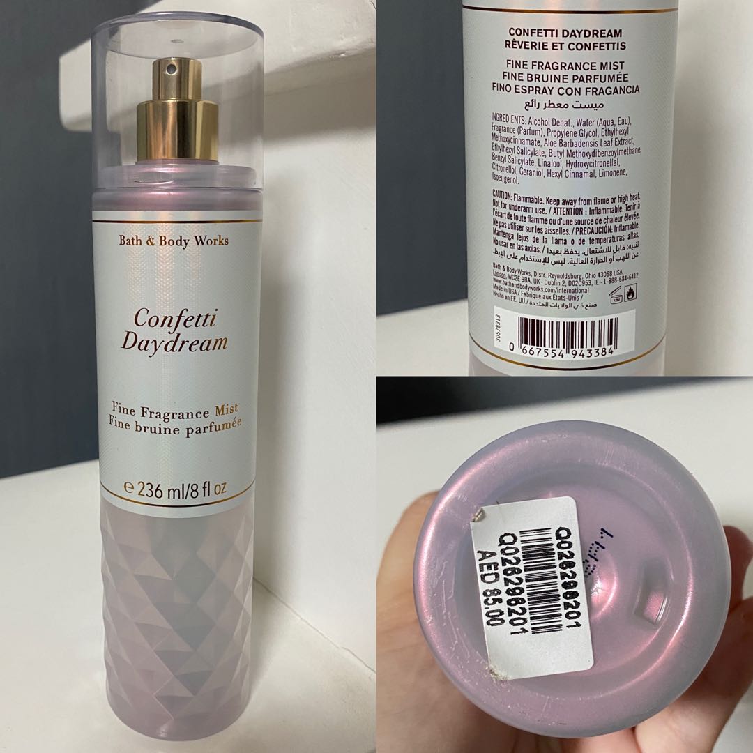 Preloved Bath & Body Works Confetti Daydream Fine Fragrance Mist