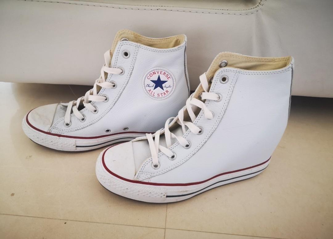 Pre Loved Converse sneaker with wedge Women s Fashion Footwear