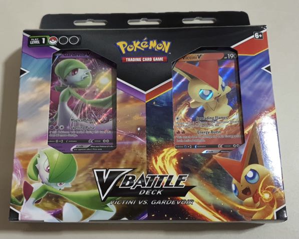 Pokemon V Battle Deck: Victini vs. Gardevoir 6 Box Case