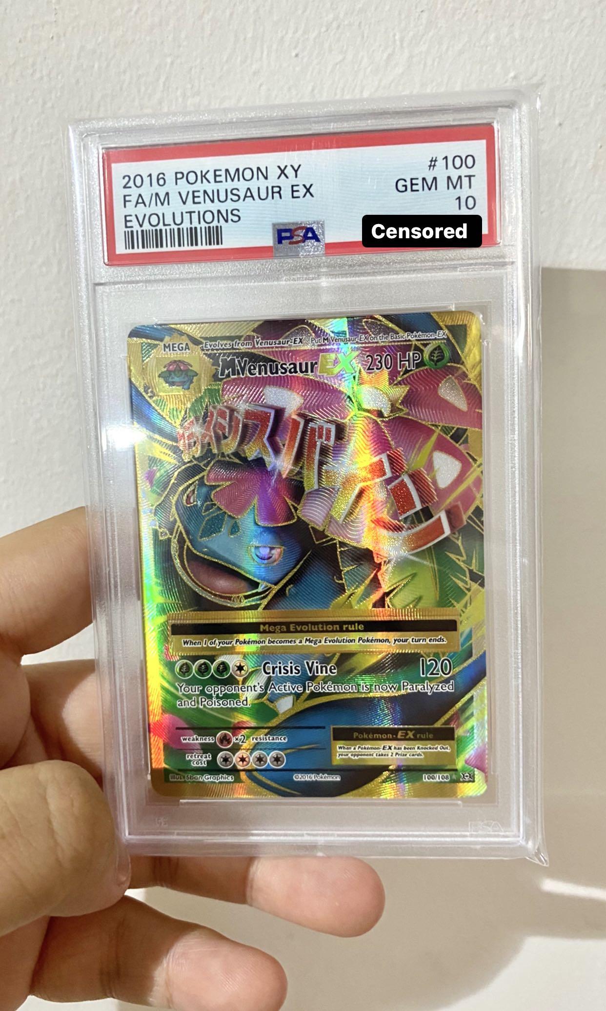 Psa 10 Pokemon Tcg Mega Venusaur Ex Full Art Xy Evolutions Gem Mint Pokemon Hobbies Toys Memorabilia Collectibles Vintage Collectibles On Carousell