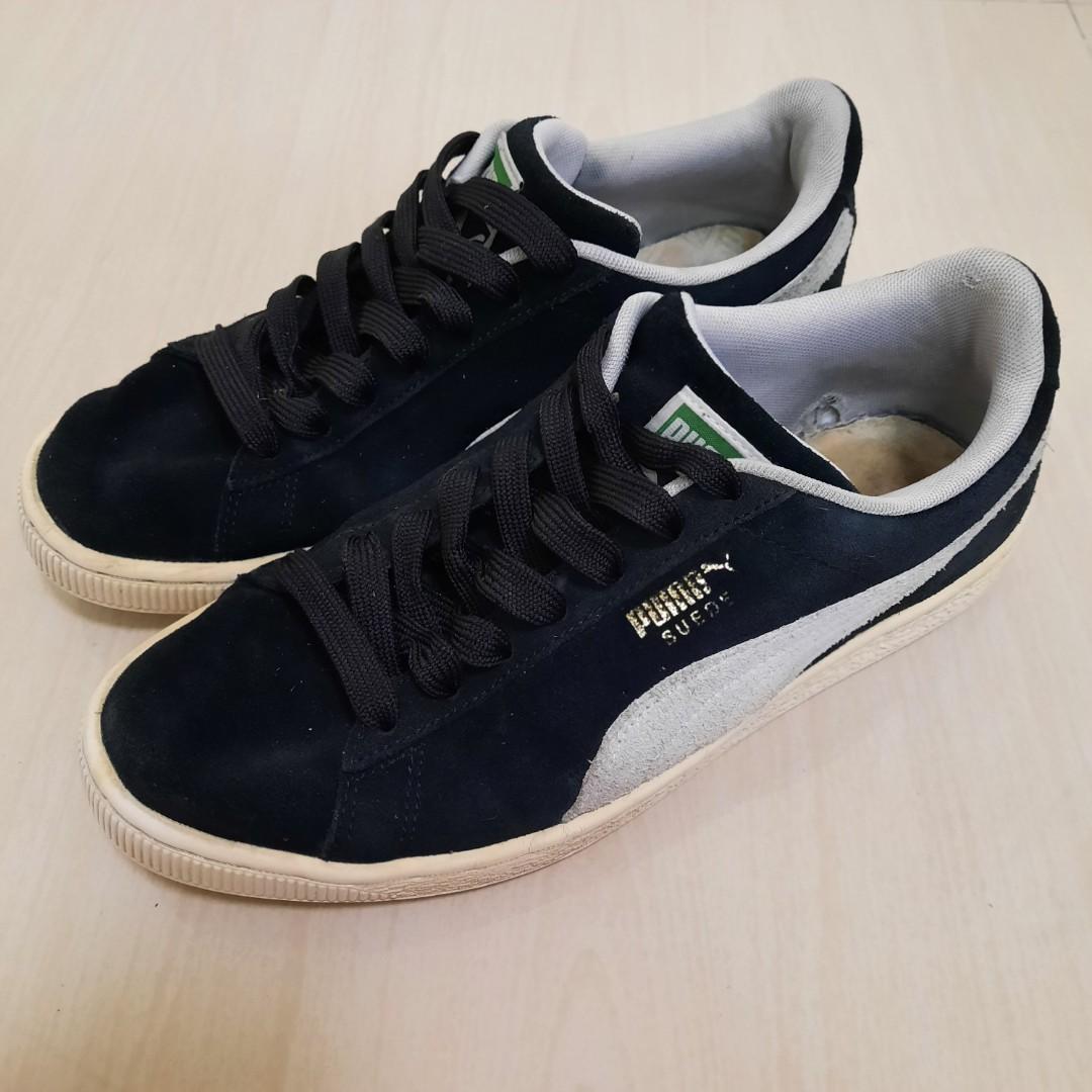Puma men's suede on sale s low-top trainer