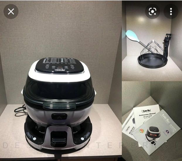 Rabbit Mart Hot Air Fryer, TV & Home Appliances, Kitchen Appliances