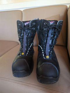Red wings safety boots