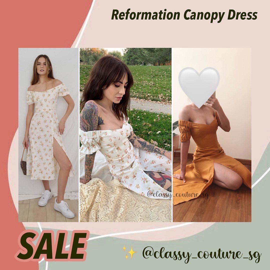 Reformation cordova dress top