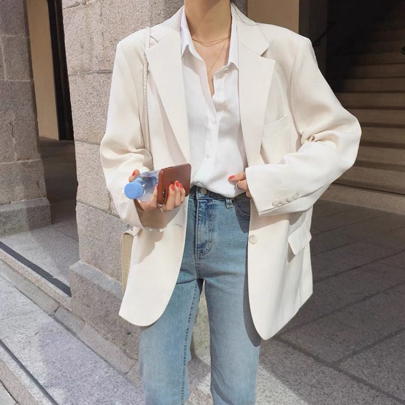 Korean style casual best sale women's coat