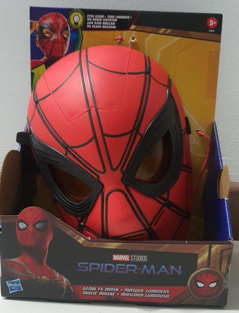 Spiderman F0234 Marvel Spider-Man Glow FX Mask Electronic Wearable
