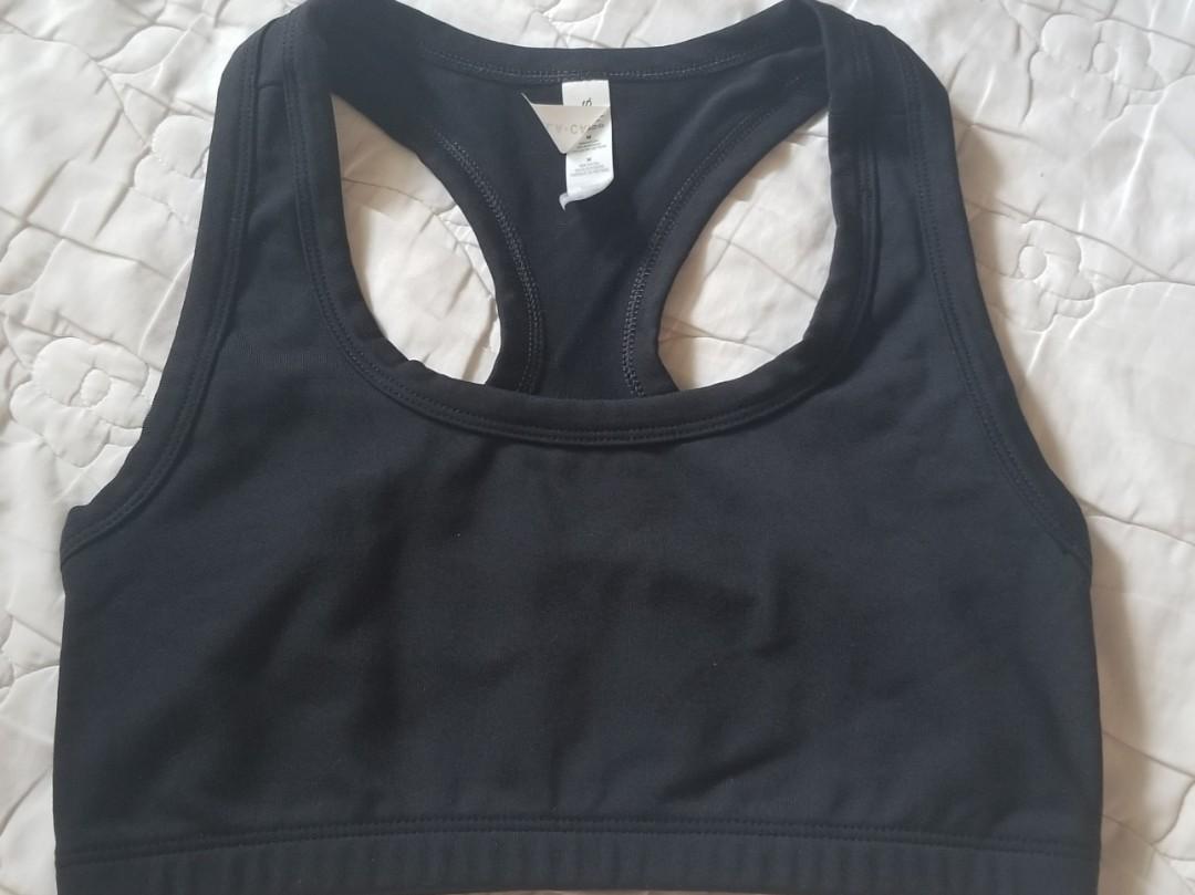 Bella Canvas sports bra Black Small Medium Black Men s Fashion