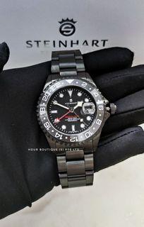 Steinhart Ocean 42 DLC GMT Men's Automatic Divers Watch