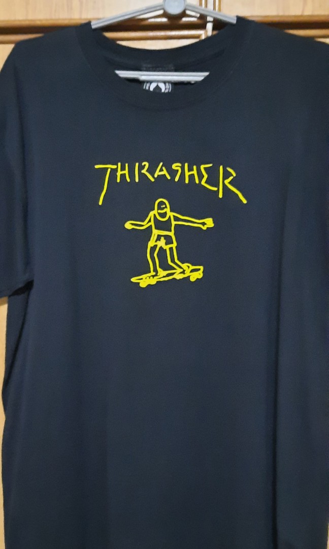 THRASHER GONZ T-SHIRT, Men's Fashion 