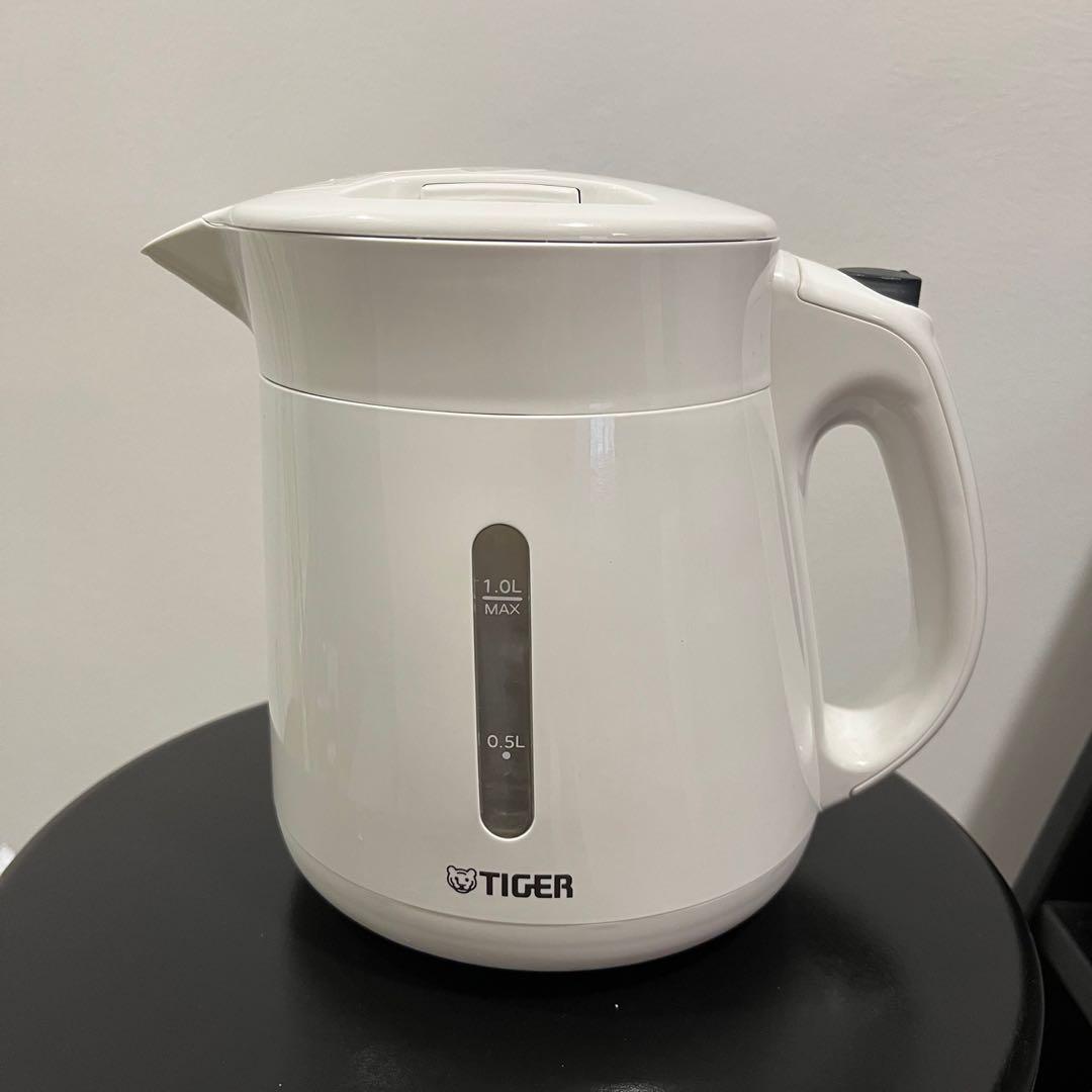 Tiger 1L Electric Kettle (With Box), TV & Home Appliances, Kitchen