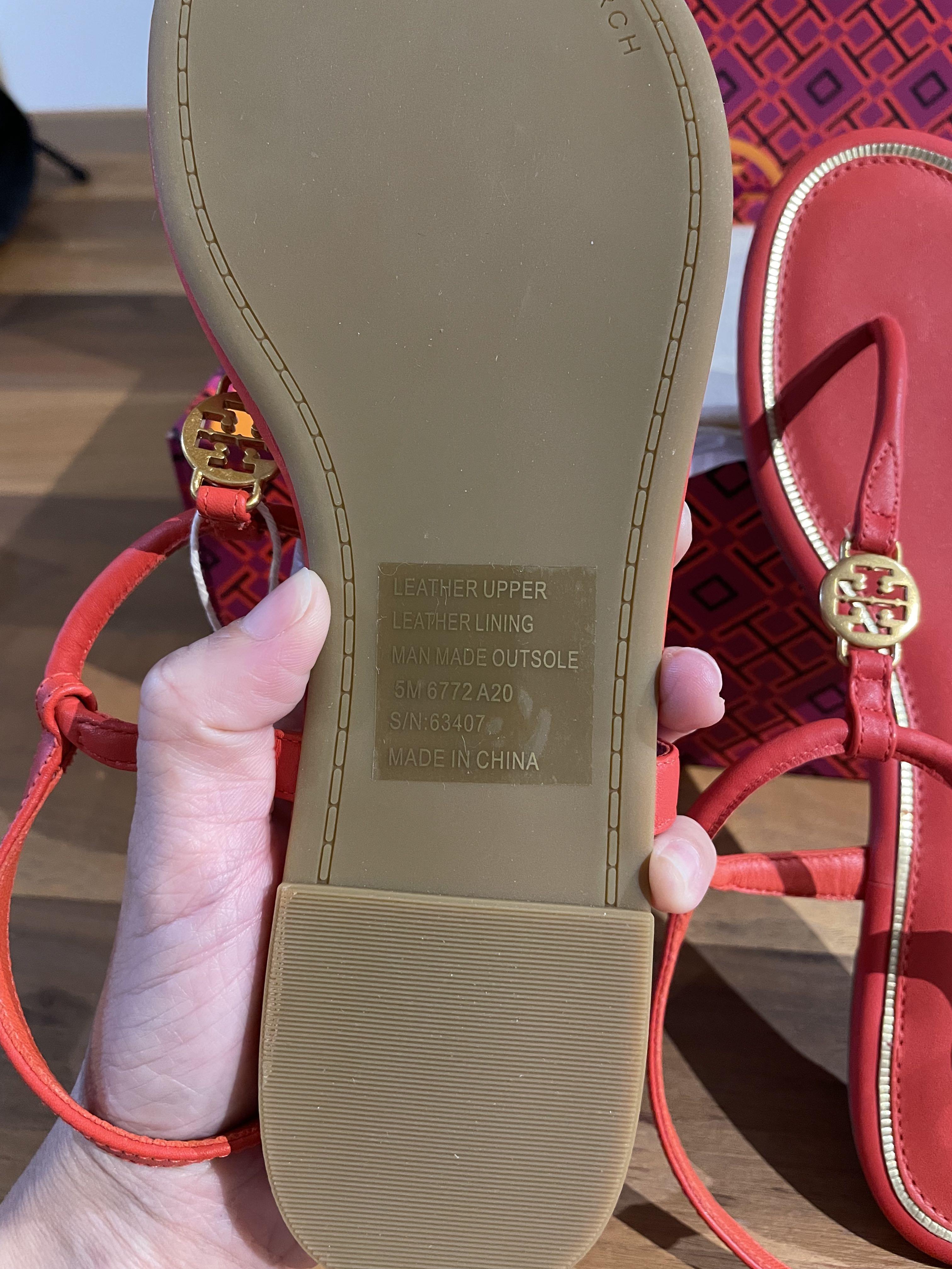 Tory Burch Emmy Flat Sandals, Women's Fashion, Footwear, Sandals on  Carousell