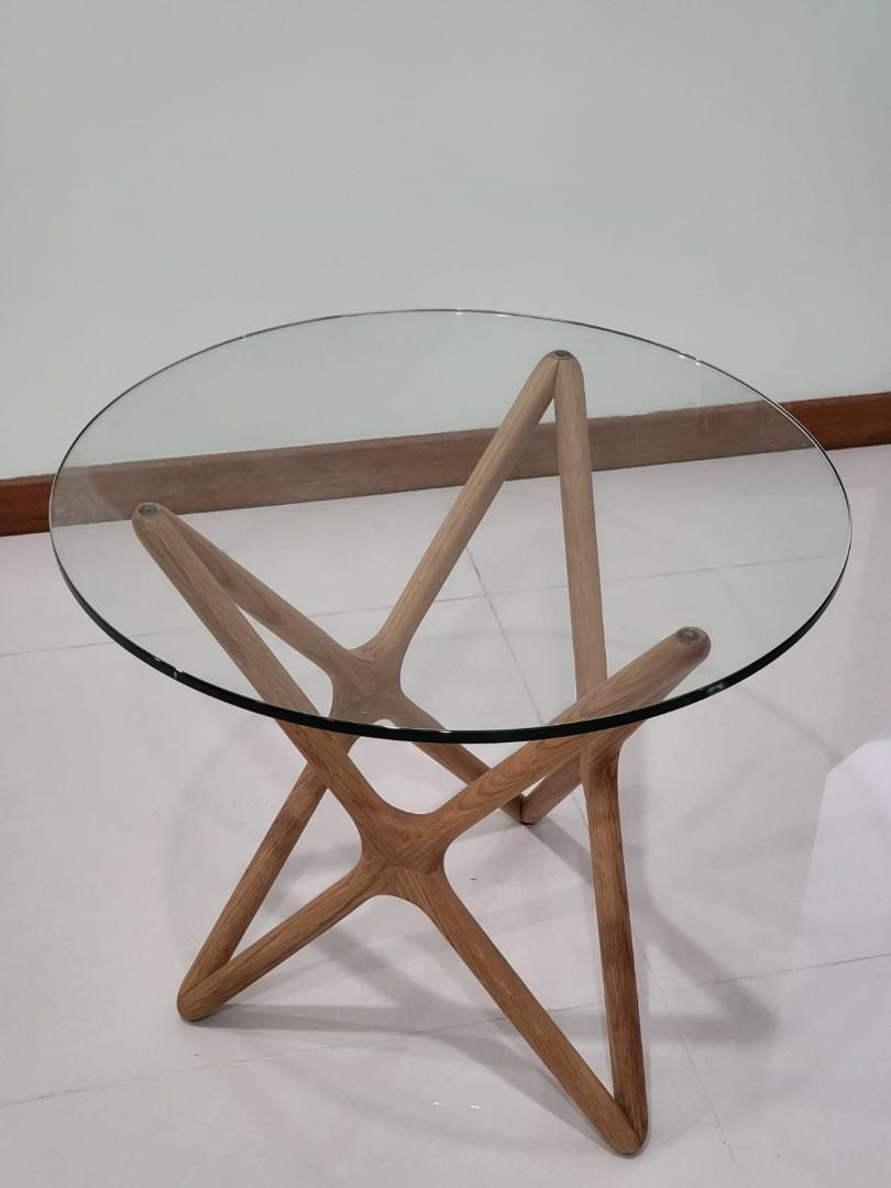Triple X Side Table / Coffee Table by designer Sean Dix, Furniture & Home Living, Furniture
