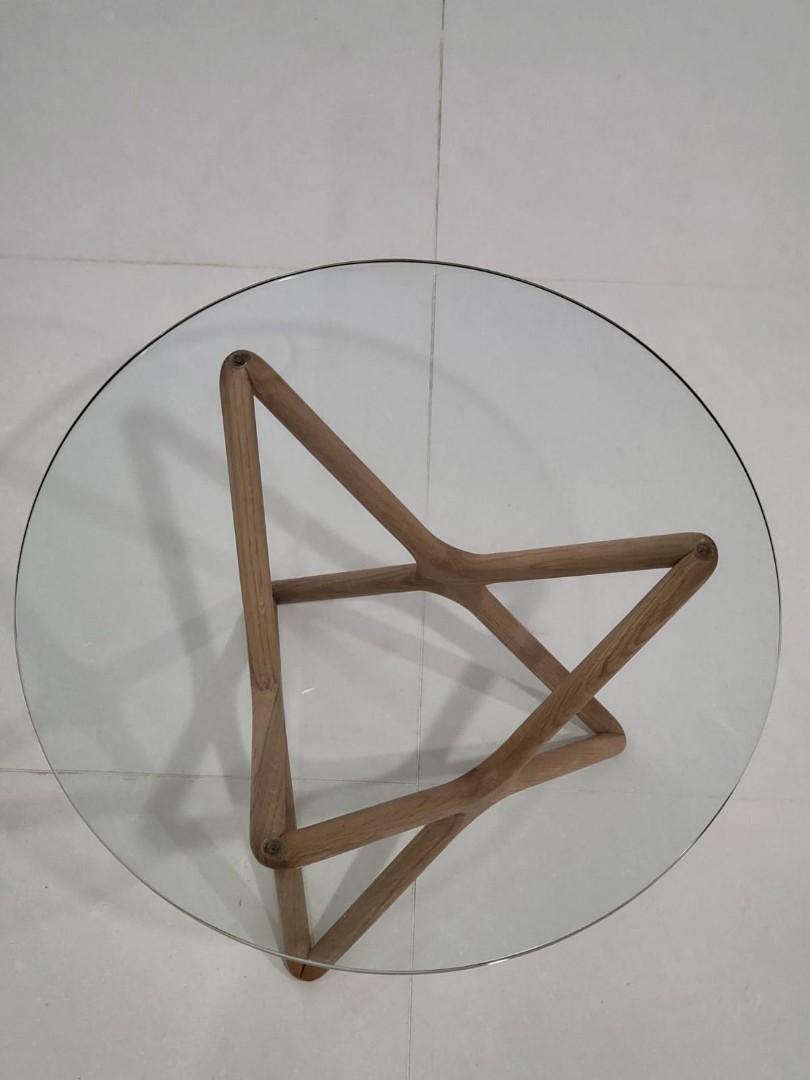 Triple X Side Table / Coffee Table by designer Sean Dix, Furniture & Home Living, Furniture