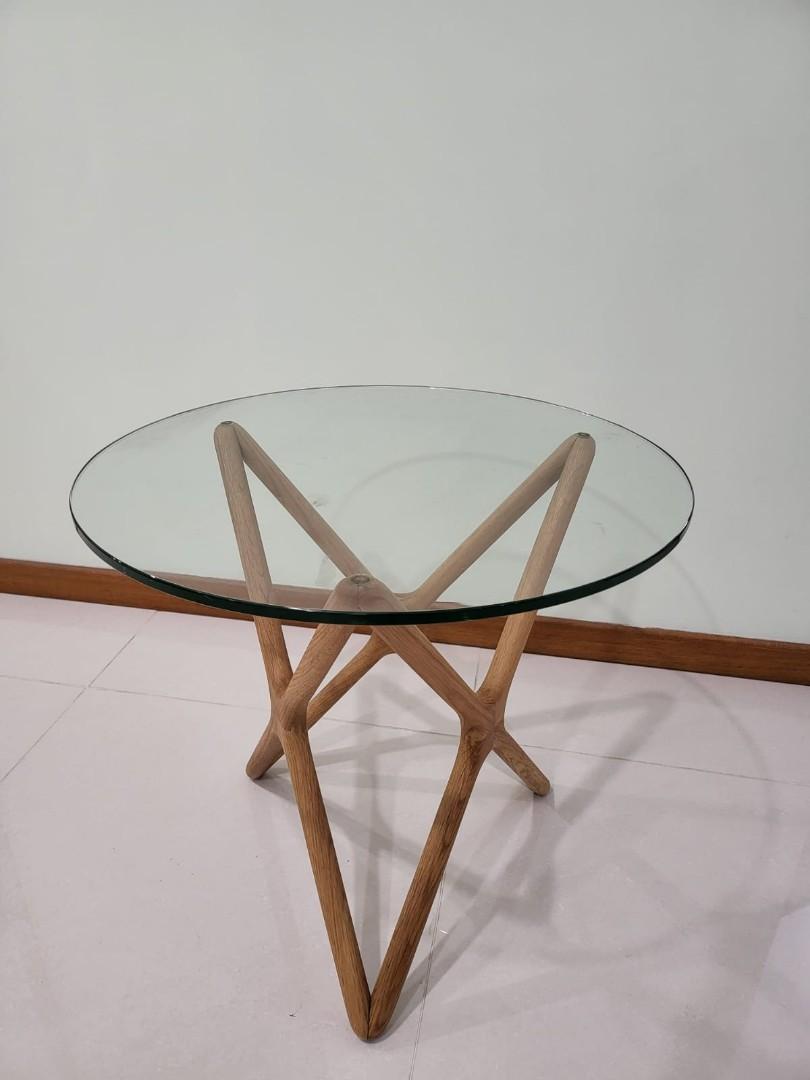 Triple X Side Table / Coffee Table by designer Sean Dix, Furniture & Home Living, Furniture