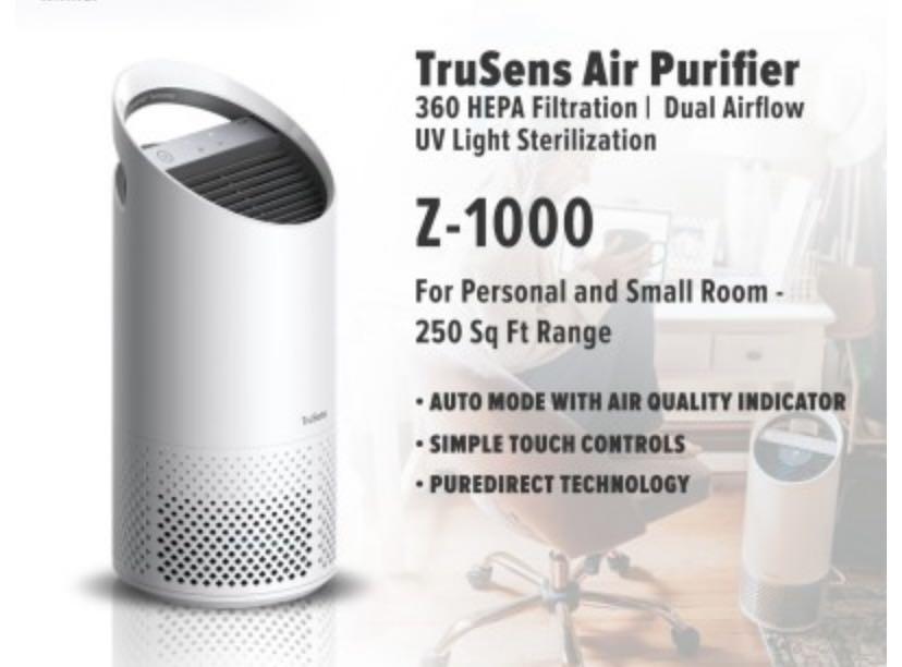 Trusens z1000 on sale air purifier