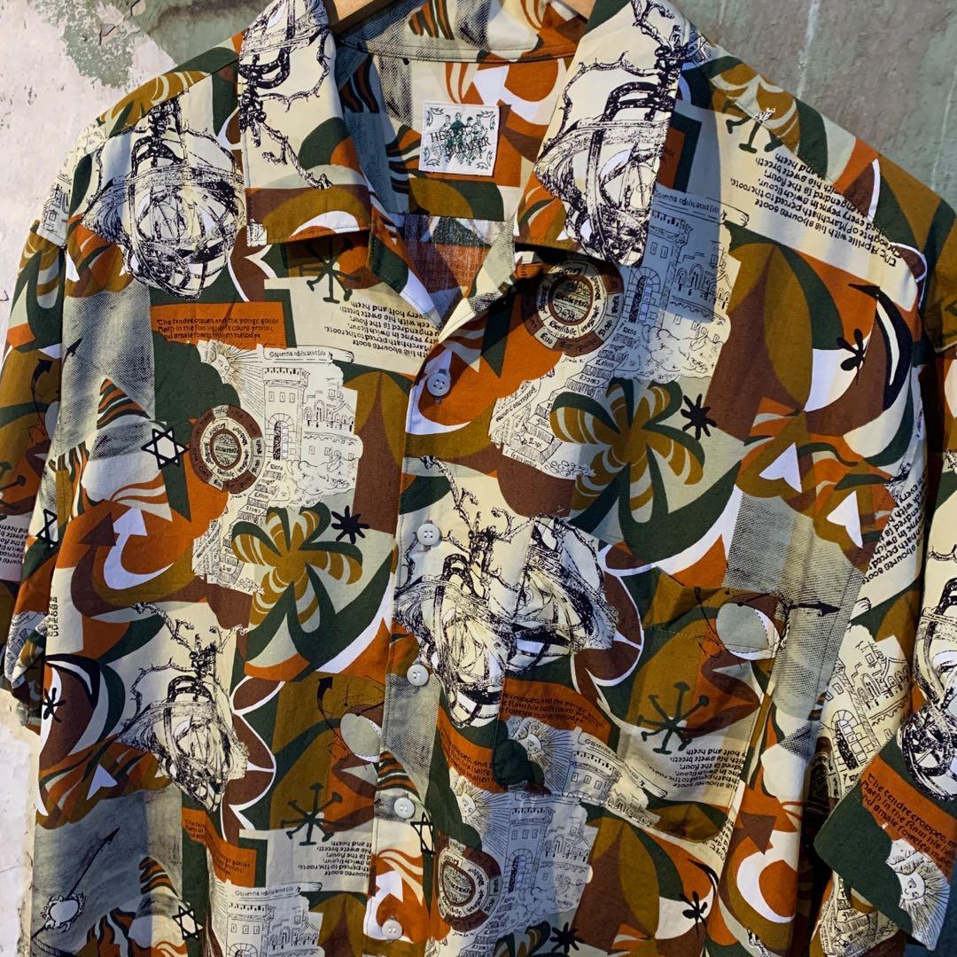 Vintage 1980’s Hutspah Tropical Rayon Shirt