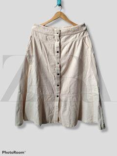 Zara rok Corduroy