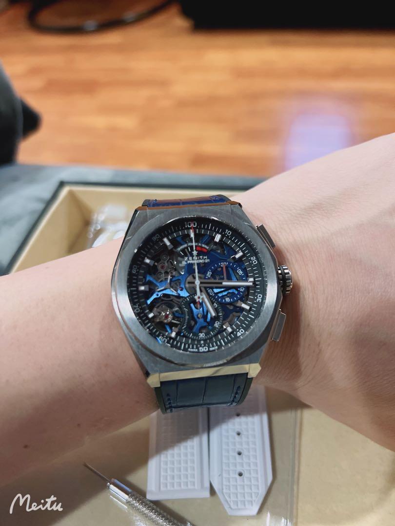 zenith defy el primero 21 rose gold