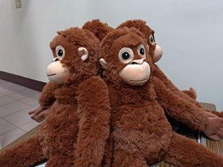 🐵交換禮物🐵IKEA🍌動物系列 猩猩 猴子填充絨毛娃娃 玩偶 布偶 玩具 安撫 66cm 大人小孩都喜歡