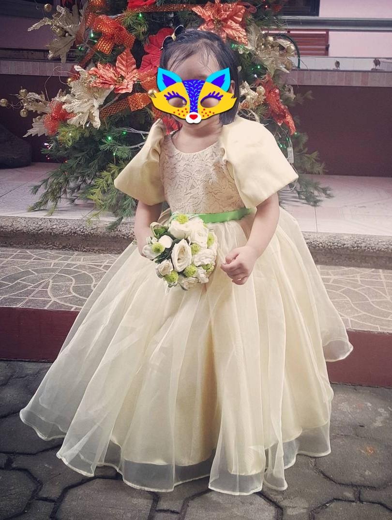 Filipiniana flower shop girl dresses