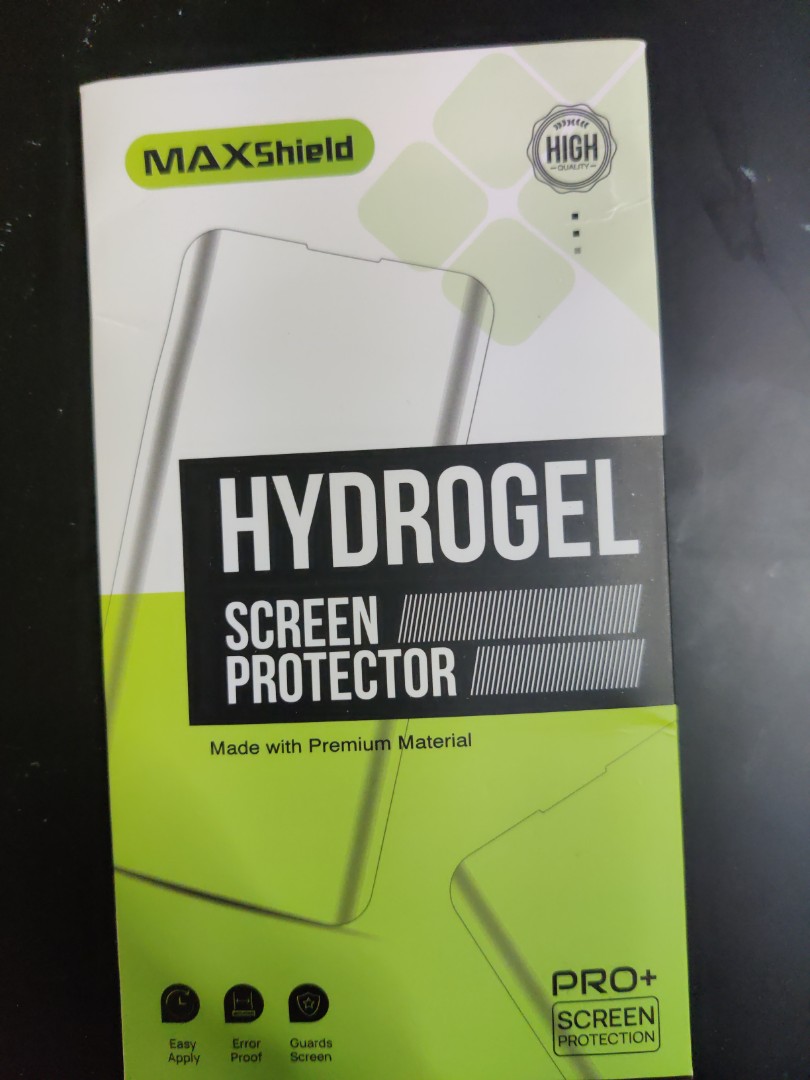 3 x MAXShield Hydrogel Screen Protectors for Pixel 6 Pro, Mobile Phones