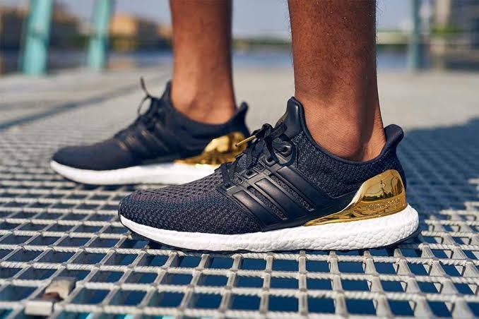 adidas Ultraboost 20 Gold Metallic Shoes