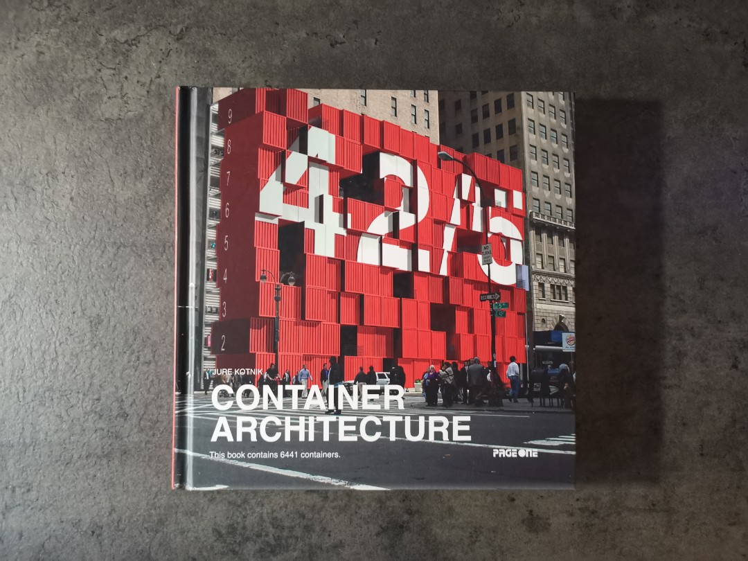 Architecture / Interior Design book : Container Architecture, Hobbies ...