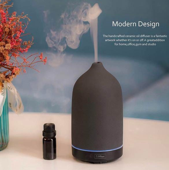 Aroma Diffuser, TiffBox Essential Oil Diffuser Ceramic Diffusers