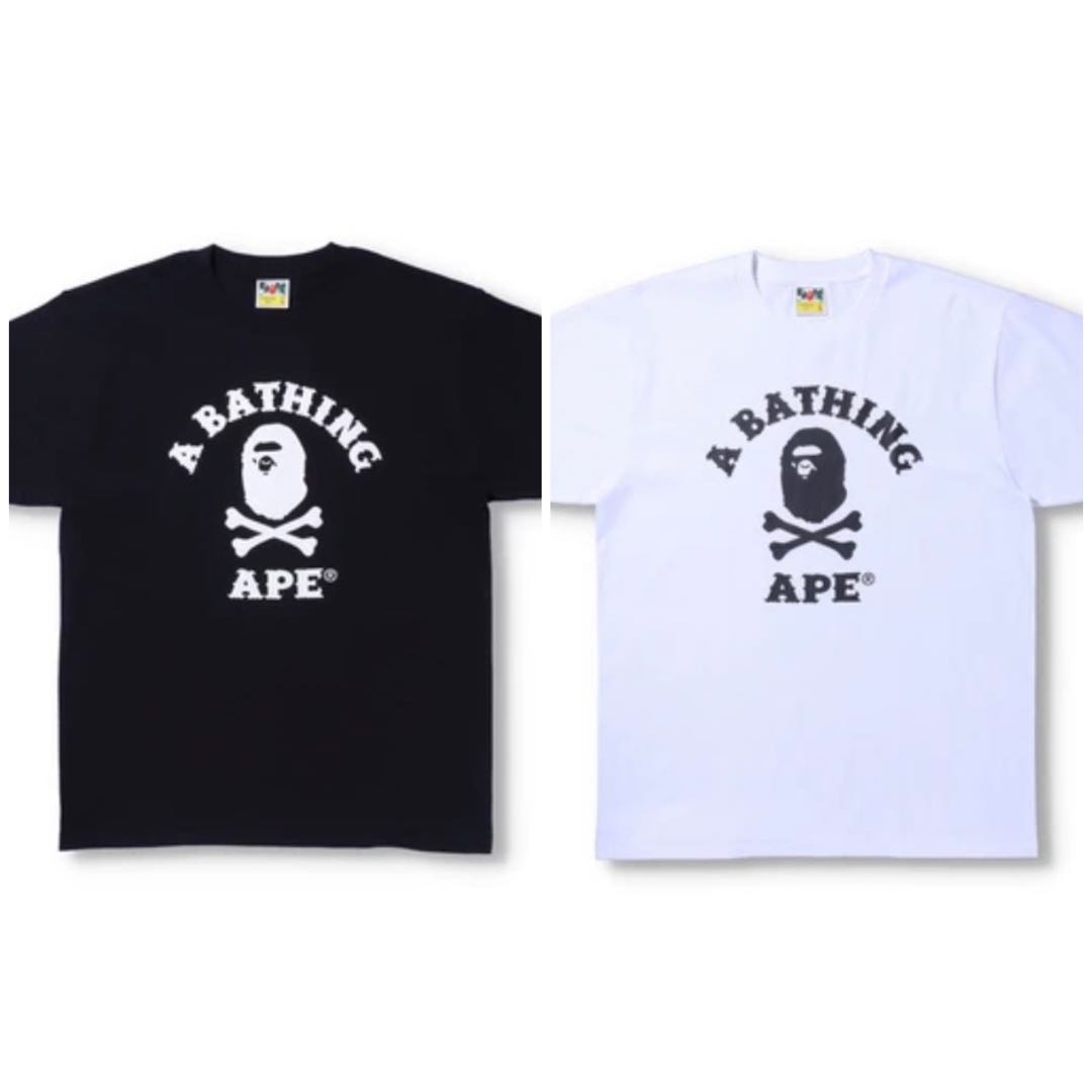 Bape crossbone tee best sale