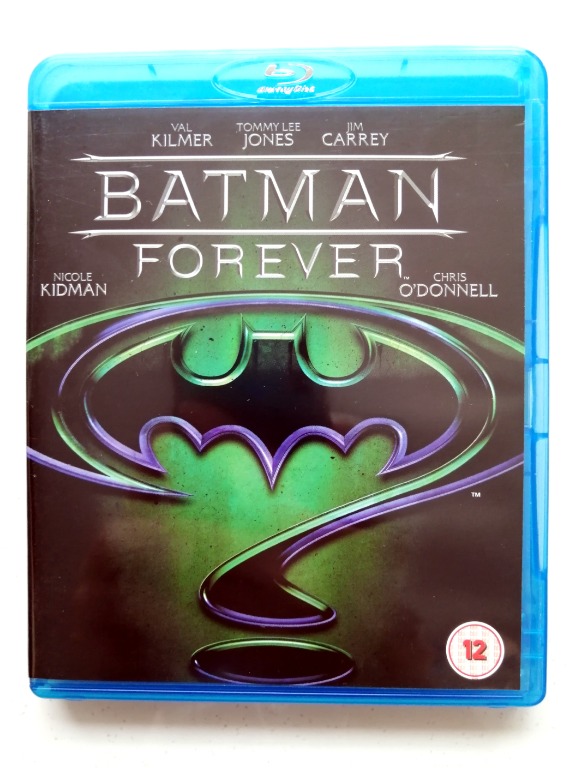 Batman Forever (Genuine Blu-Ray DVD, Amazon UK Imported bluray, 1080p 16x9  Dolby), Hobbies & Toys, Music & Media, CDs & DVDs on Carousell