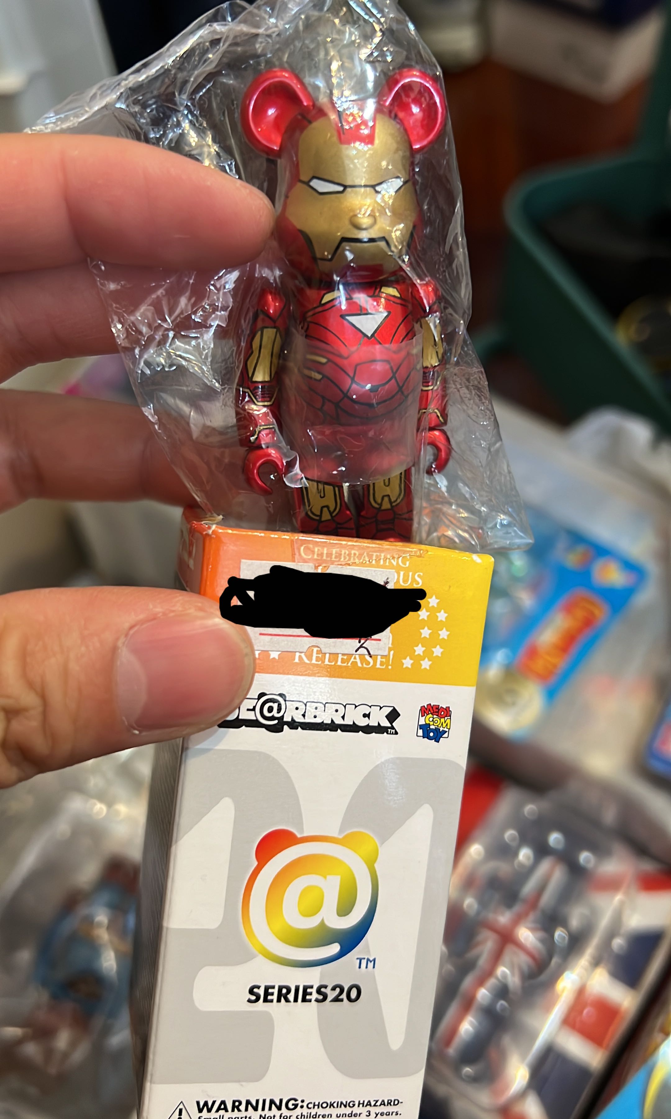Bearbrick Ironman 100 series 20 Carousell