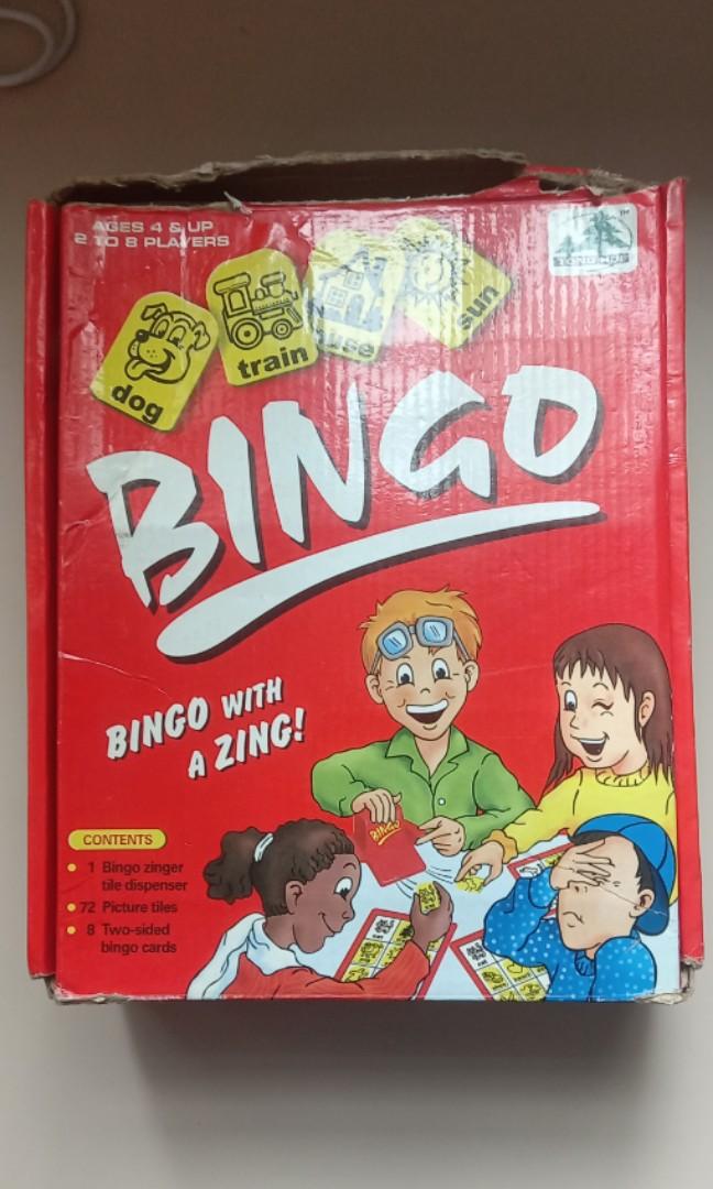 Bingo board game, Hobbies & Toys, Toys & Games on Carousell