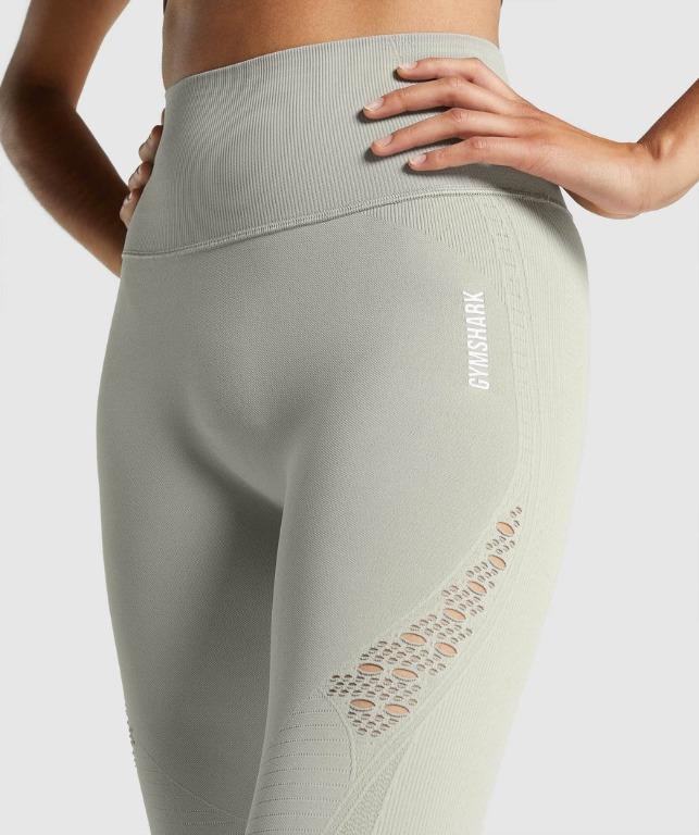 Grey seamless gymshark leggings discount